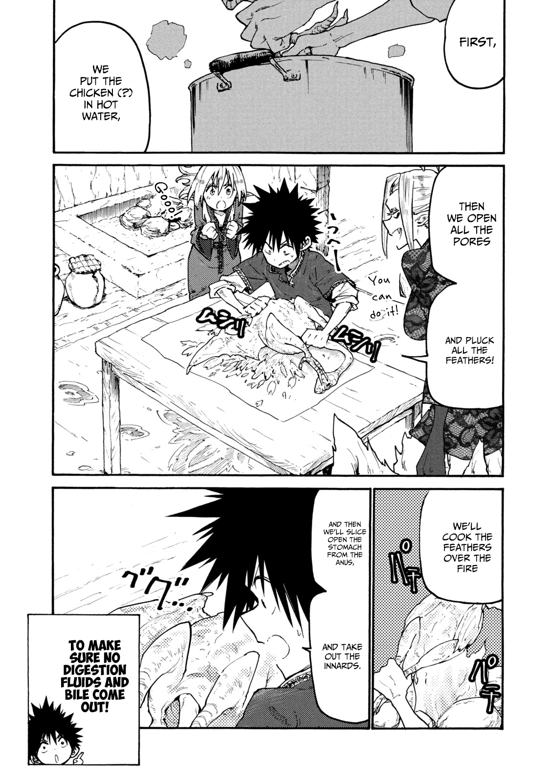 Mazumeshi Elf to Yuboku gurashi Chapter 38 11